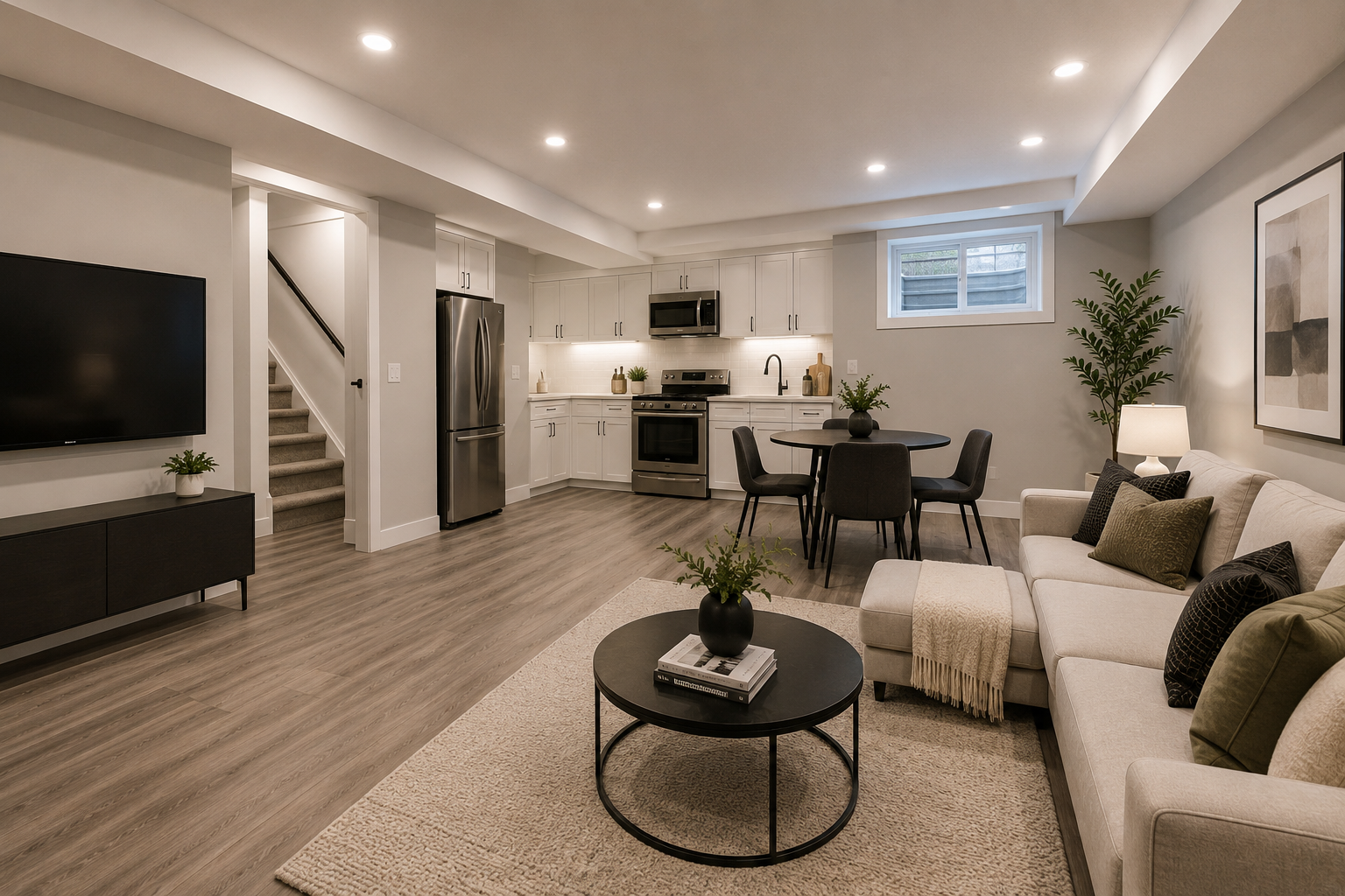 TwinEra Construction Basement Development in Edmonton